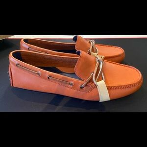 New Cole Haan driving shoes in Cinnabar color